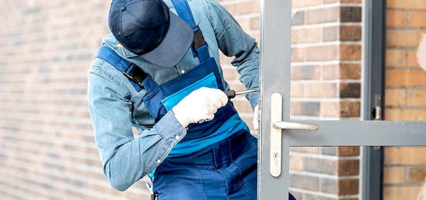 Pivot Storefront Door Locks Installation in East Pasadena, California