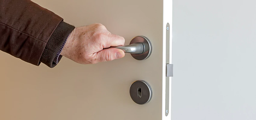 Restroom Locks Privacy Bolt Installation in East Pasadena, California
