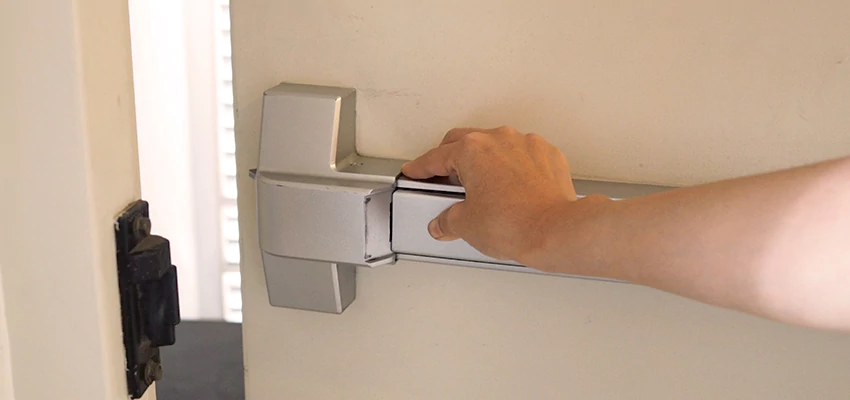 Roller Gate Panic Bar Installation in East Pasadena, California